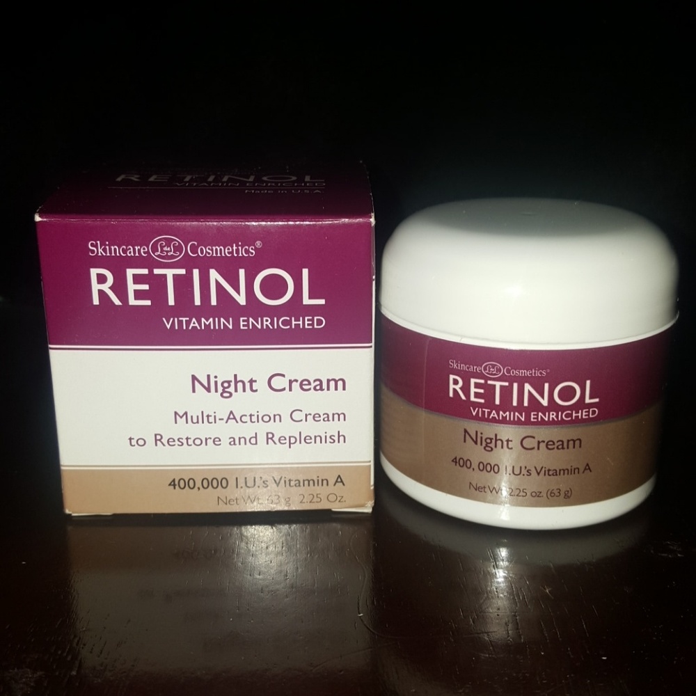 RETINOL Night Cream Vit. A  New/Unopened